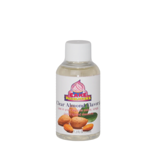 clear almond flavoring 2 oz